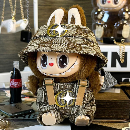 Labubu Outfit – GG Brown Set