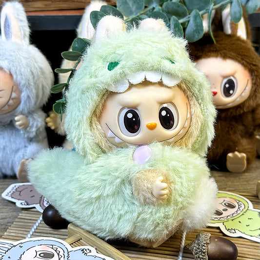 Labubu Outfit – Little Green Dinosaur Style