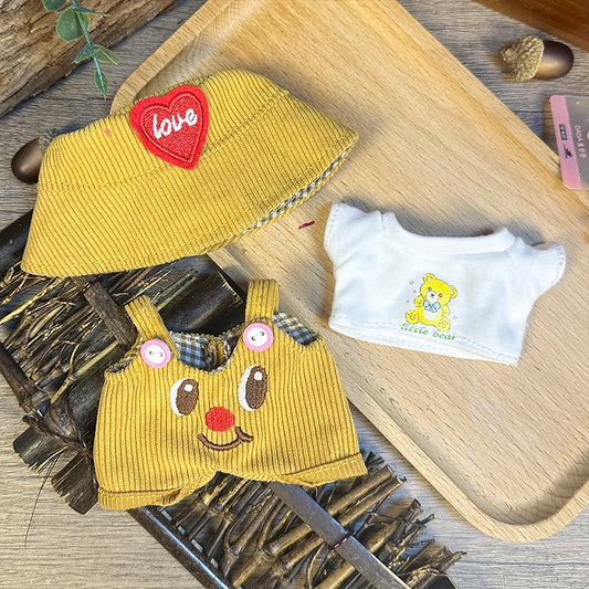Labubu Doll Clothes - Butter Bear Style